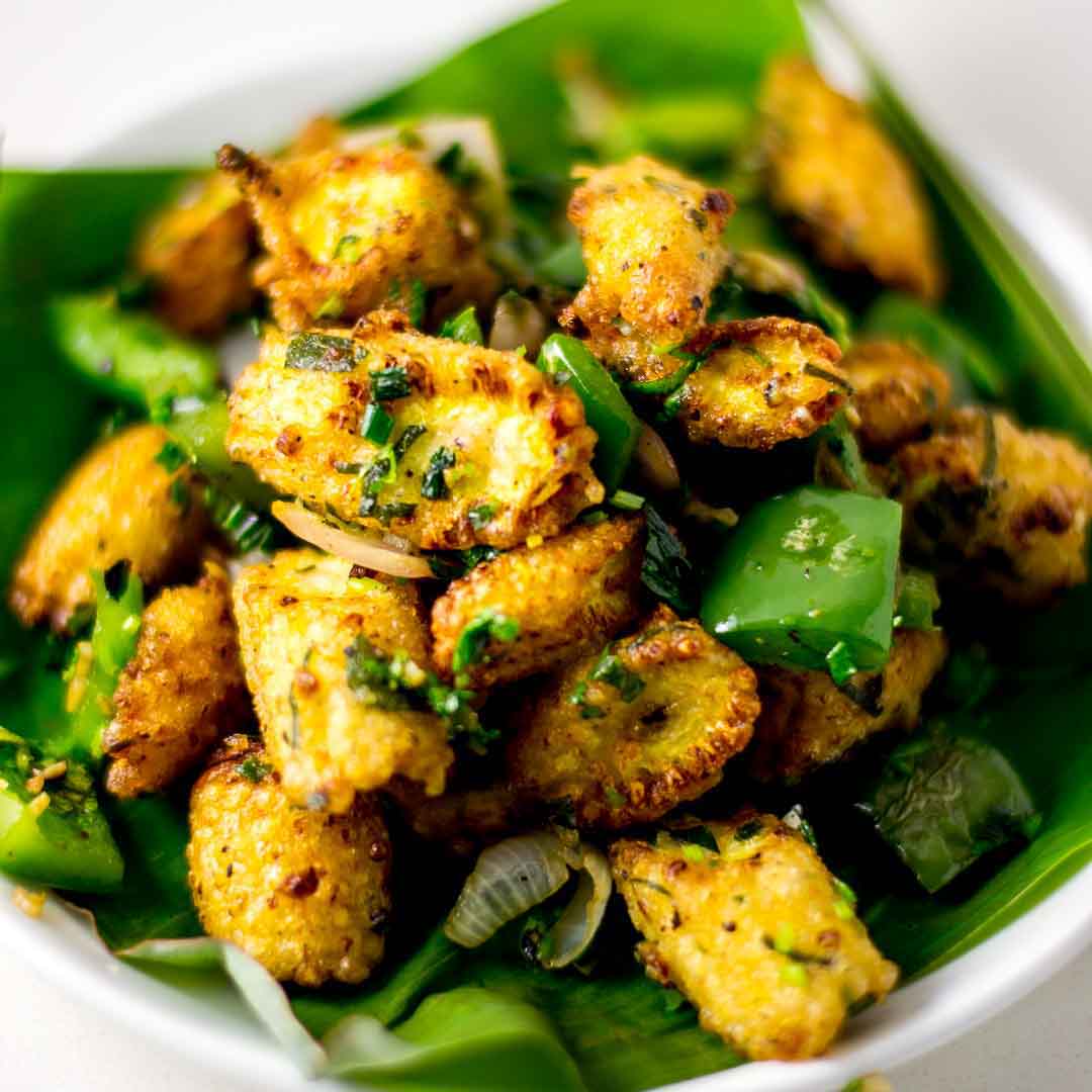 Curry Leaf Baby Corn